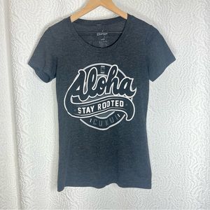 CUKUI Aloha Stay Rooted Artistic Streetwear Tee